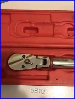 MAC Tools TWVA250FD Digital 1/2 Angle Head Torque Wrench 15-250 Ft Lbs & Case