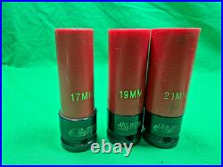 MAC Tools VPT Deep Wheel Lug Protector Socket Set, 1/2 Drive, 6 Point