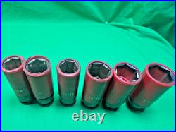 MAC Tools VPT Deep Wheel Lug Protector Socket Set, 1/2 Drive, 6 Point
