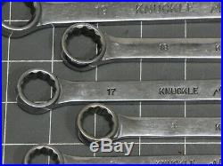 Mac 13Pc Metric Long Knuckle Saver Wrench Set 6MM 7MM 8MM 10MM 19MM 12Pt M6CLKS