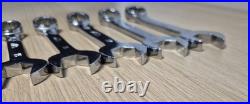 Mac Tools 10pc Metric Stubby Spanner Wrench Set 10-19mm VGC SXSM102PTR USA MADE