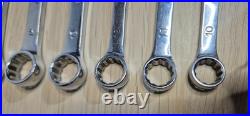 Mac Tools 10pc Metric Stubby Spanner Wrench Set 10-19mm VGC SXSM102PTR USA MADE