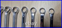 Mac Tools 10pc Metric Stubby Spanner Wrench Set 10-19mm VGC SXSM102PTR USA MADE