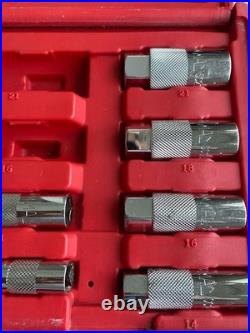Mac Tools 11 Pc Spark Plus Socket Set SPKM11 (2 PLUGS MISSING)
