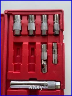 Mac Tools 11 Pc Spark Plus Socket Set SPKM11 (2 PLUGS MISSING)