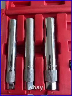 Mac Tools 11 Pc Spark Plus Socket Set SPKM11 (2 PLUGS MISSING)