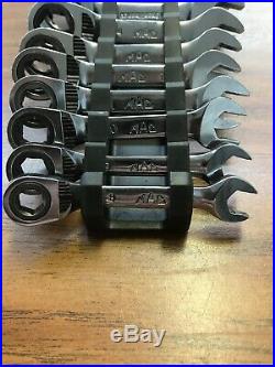 Mac Tools 12 point Metric 8-19 Stubby Ratcheting wrench set Please Read
