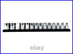 Mac Tools 14 Piece 3/8 Drive Shallow 6-Point Socket Set (6-19mm) SXM146BRPT