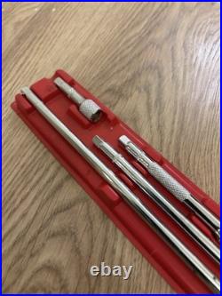 Mac Tools 1/4 Extensions Set 5 Piece 1/4 Extension Set SMEK5PT VGC