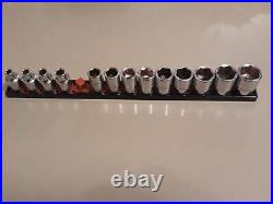 Mac Tools 3/8 Sockets On A Mac Rail 6 to 19mm