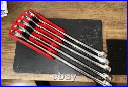 Mac Tools 5 Piece RBRT Spanner Set Large 20-24mm With Rack Used Twice! 74212043