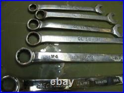 Mac Tools CL Combination Wrench Set 5/16-1 1/4 SAE 15 piece