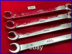 Mac Tools FB61921MMR 4 Piece Metric Double End Flare Nut Line Wrench Set
