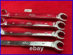 Mac Tools FB61921MMR 4 Piece Metric Double End Flare Nut Line Wrench Set