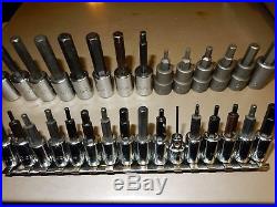 Mac Tools Hex Allen Socket Set 3/8 And 1/4 Drive Sae And Metric USA