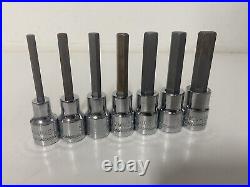Mac Tools Hex Socket Set Metric 3/8 Drive 4-10mm 7pc Set