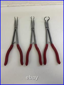 Mac Tools Long Reach Hose Grip Plier Set 3pc P301786 787 788 11 Long