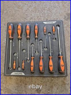 Mac Tools / Phillips Screw Driver Set Orange Fiam Tray