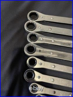 Mac Tools USA Rachet Spanner Set 8 Piece 7mm-21mm Including A 13/15 15/16