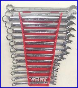 Mac Tools Wrench Set Knuckle Saver 6-19 With Red Case 14pc Tool Set