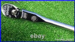 Mac Tools XR1390LFPA 3/8 Drive Locking Flex Head Ratchet Comfort Grip Used
