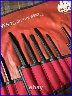 Mac Tools chisel + punch set 14 pc excellent tools Most Are Unused