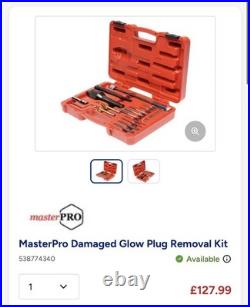 MasterPro Dammaged Glow Plug Removal Kit