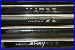 Matco 5pc Extra Long Double Box Flex Head Ratcheting Wrench Set! FREE SHIP