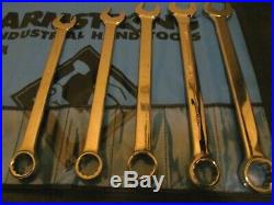 Matco, Bonney, Large Combination Wrench Set Sae 5pcs