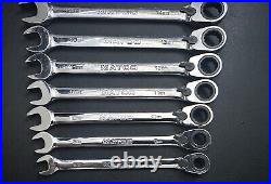 Matco Tools 12 Piece 72-t Metric Reversible Combination Ratcheting Wrench Set