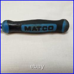 Matco Tools Locking Flex Head 15 inch 3/8 Ratchet Blue USA made BFR158LFB