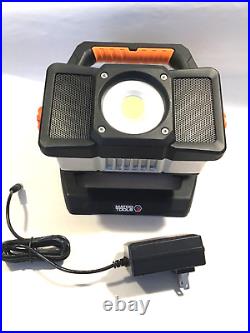 Matco Tools MFLBS4 4000 Lumens Rechargeable WorkLight WithBLUETOOTH & Snap in Hook