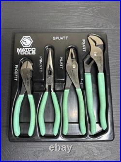 Matco Tools SPU4TT Set Of 4 Pliers Teal