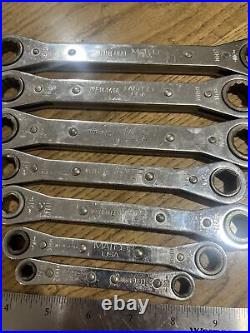Matco Tools SWRM7KA 7 Piece Metric Ratcheting Box Wrenches. 7mm-21mm set