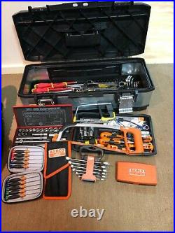 Mechanics tool Kit with Box and socket sets