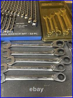 Metric And Imperial Spanner Set Plus Ratchet Spanners Carlous Laser