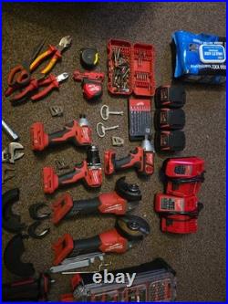 Mileaukee tool set, used for a month and selling due to change of occupation