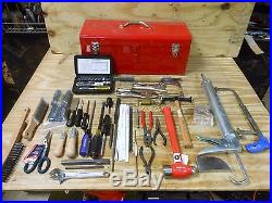 Military Auto Body and Fender Tool Kit Socket Set Quality USA Tools Martin
