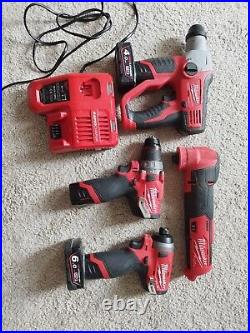 Milwaukee Tools M12 Fuel Combi Drill, Impact Driver, Multi Tool And SDS Drill