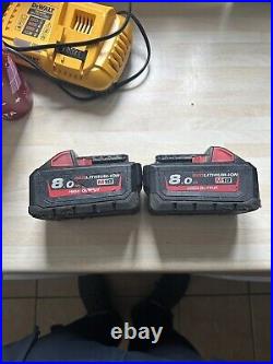 Milwaukee Tools M18 One-Key High Torque 1In Impact Wrench Kit 2 batteries