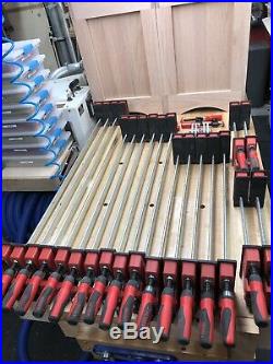 (Mixed Lot Of 31)Bessey Tools K Body Revo Parallel Clamps + Accessories