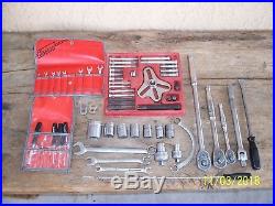Mixed Lot of Snap-On Tools- Wrenches, Sockets, Ratchets, Puller + More
