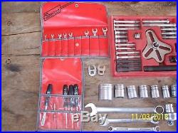 Mixed Lot of Snap-On Tools- Wrenches, Sockets, Ratchets, Puller + More