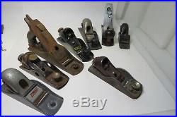 Mixed Lot of hand Planes for parts or repair they all need something