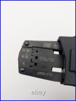 Molex 69008-0724 Hand Crimp Tool Mini-Fit Jr 5556 5558 Terminals 18-24 AWG