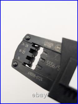 Molex 69008-0724 Hand Crimp Tool Mini-Fit Jr 5556 5558 Terminals 18-24 AWG