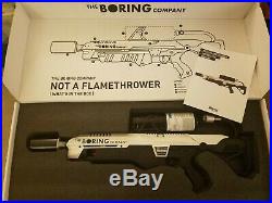 NEW Boring Company Not a Flamethrower NEVER USED and BRICK from TUNNEL