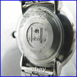Omega De Ville Tool 104 Hand-winding Silver Men's Vintage Watch Swiss Made