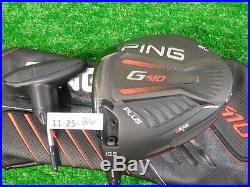 PING 2019 G410 Plus 10.5 Left Hand Driver Alta CB 55 Stiff with HC & Tool Mint