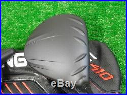 PING 2019 G410 Plus 10.5 Left Hand Driver Alta CB 55 Stiff with HC & Tool Mint